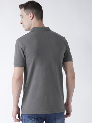 Grey Solid T-Shirt