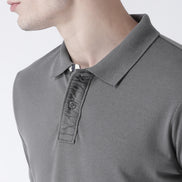 Grey Solid T-Shirt