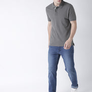 Grey Solid T-Shirt
