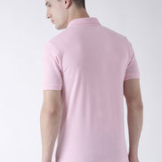 Pink Solid T-Shirt