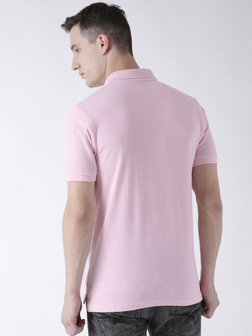 Pink Solid T-Shirt