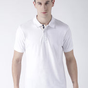 White Solid T-Shirt