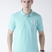 Blue Solid T-Shirt