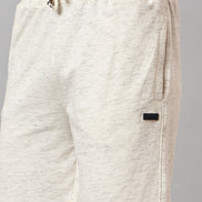 Off White Solid Short