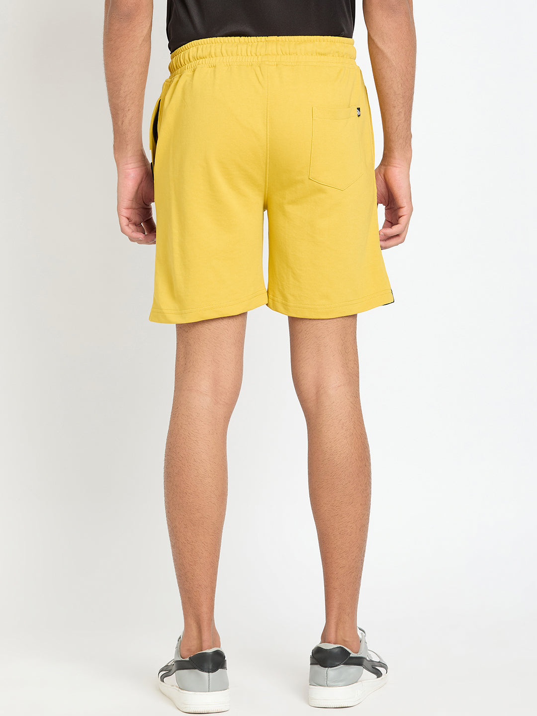 Mustard Colorblocked Short