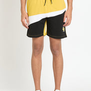 Mustard Colorblocked Short