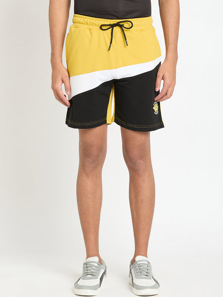 Mustard Colorblocked Short