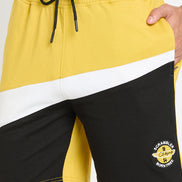 Mustard Colorblocked Short