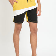 Mustard Colorblocked Short