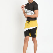 Mustard Colorblocked Short