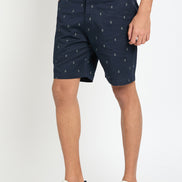 Indigo Printed Short