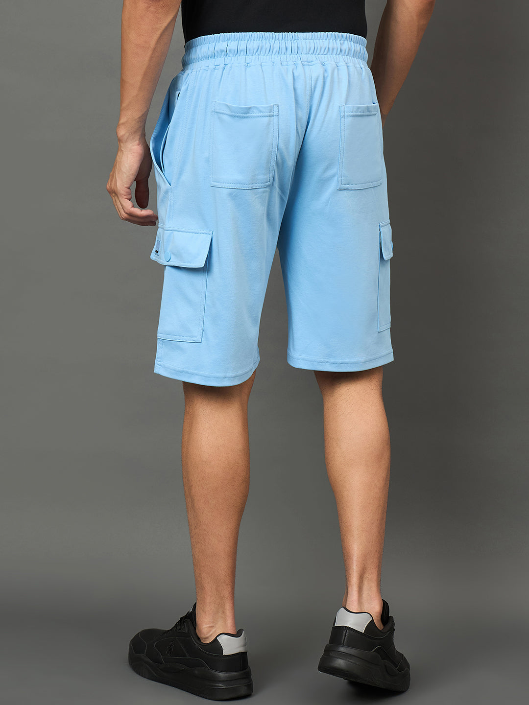 Club York Men Light Blue Drawstring Short