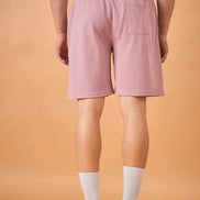 Men Light Onion Solid Regular Fit Short