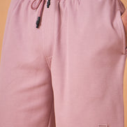 Men Light Onion Solid Regular Fit Short