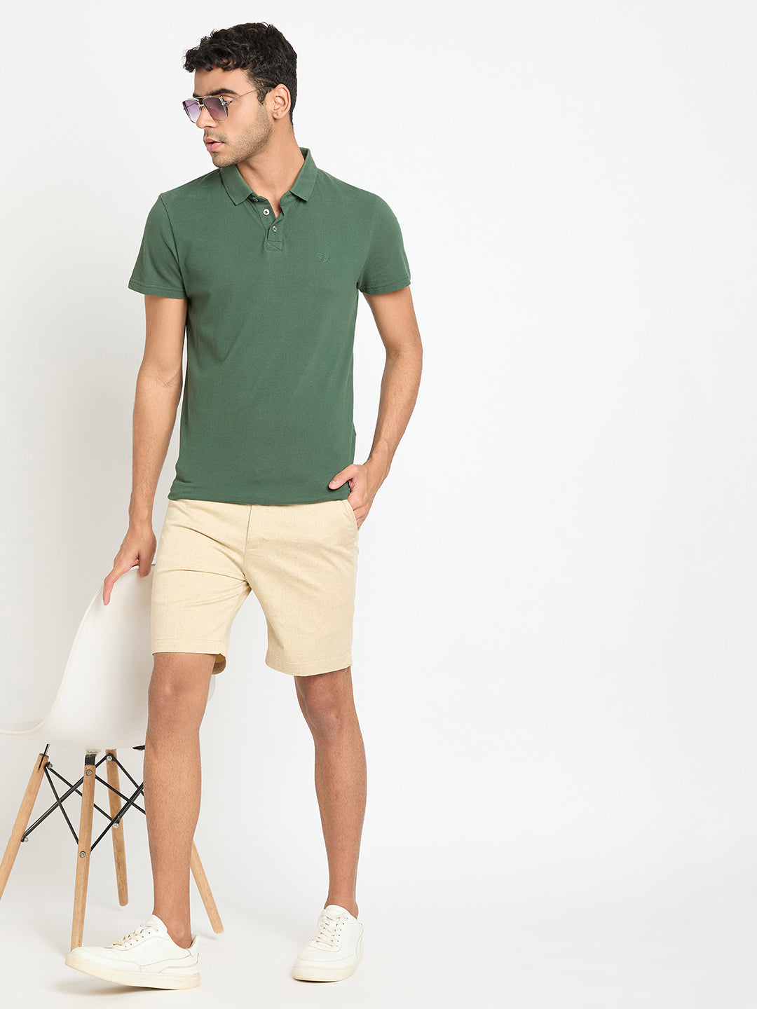 Fawn Printed Short