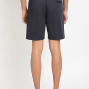 Navy Printed Short