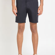 Navy Printed Short