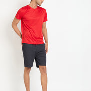 Navy Printed Short