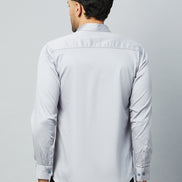 Grey Full Sleeve Casual Shirt