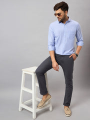 Light Blue Solid Shirt