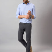 Light Blue Solid Shirt