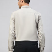 Grey Full Sleeve Formal Shirt