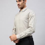 Grey Full Sleeve Formal Shirt