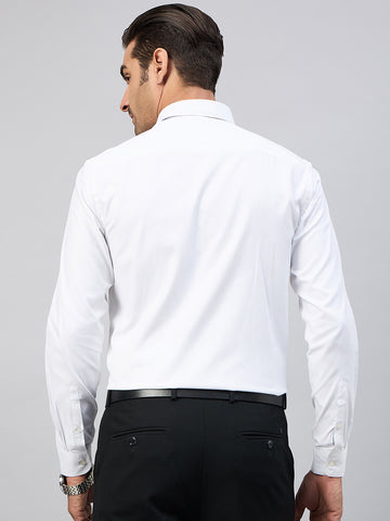 White Full Sleeve Formal Shirt