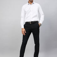 White Full Sleeve Formal Shirt