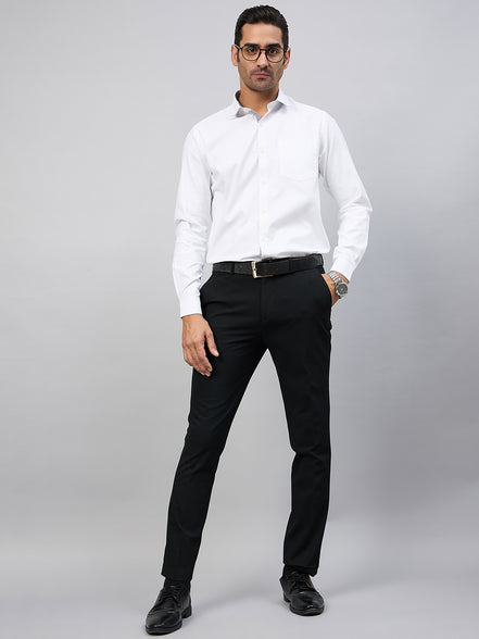 White Full Sleeve Formal Shirt