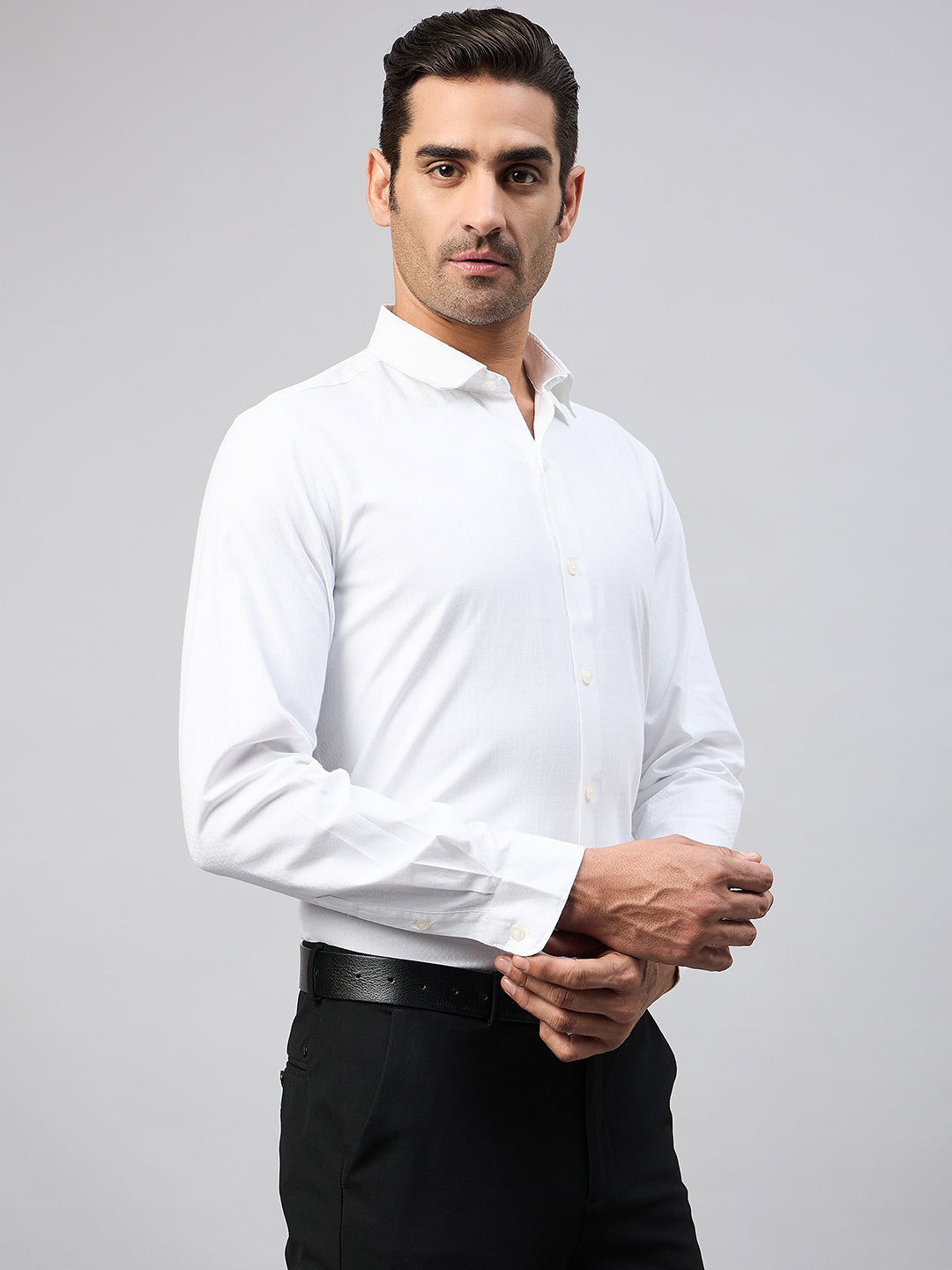 White  Formal Shirt