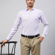 Lilac Full Sleeve Formal Shirt