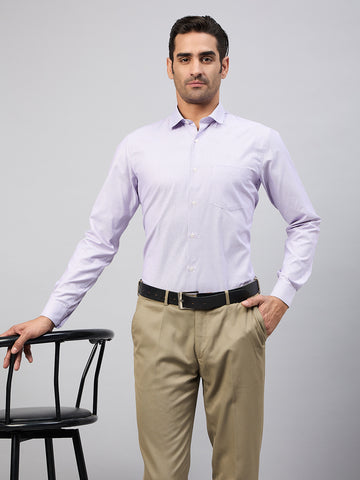 Lilac Full Sleeve Formal Shirt
