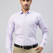 Lilac Full Sleeve Formal Shirt