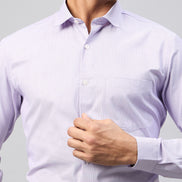 Lilac Full Sleeve Formal Shirt