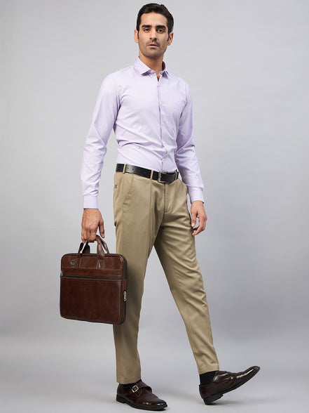 Lilac Full Sleeve Formal Shirt