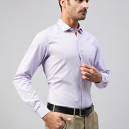 Lilac Full Sleeve Formal Shirt
