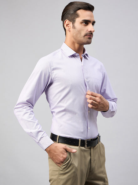 Lilac Full Sleeve Formal Shirt