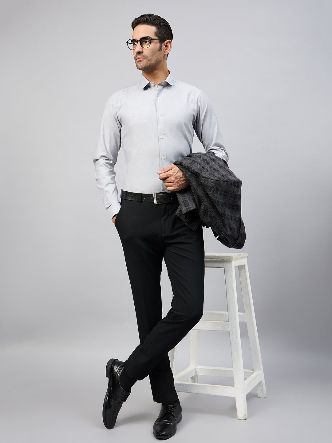 Grey Formal Shirt