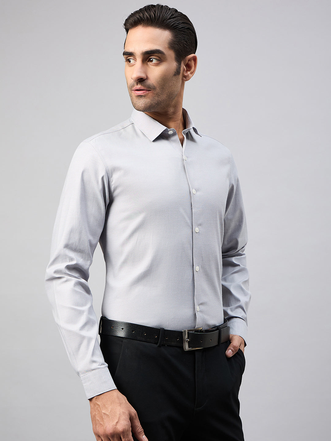 Grey Formal Shirt