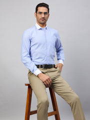 Blue Full Sleeve Formal Shirt