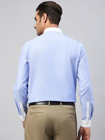 Blue Full Sleeve Formal Shirt