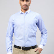 Blue Full Sleeve Formal Shirt