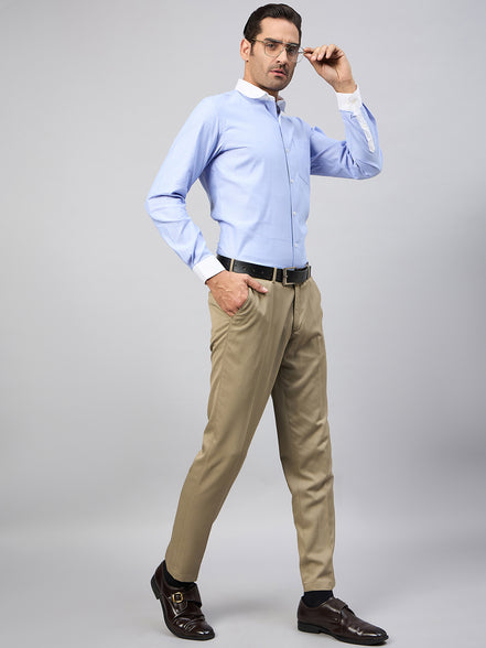 Blue Full Sleeve Formal Shirt