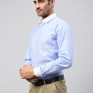 Blue Full Sleeve Formal Shirt