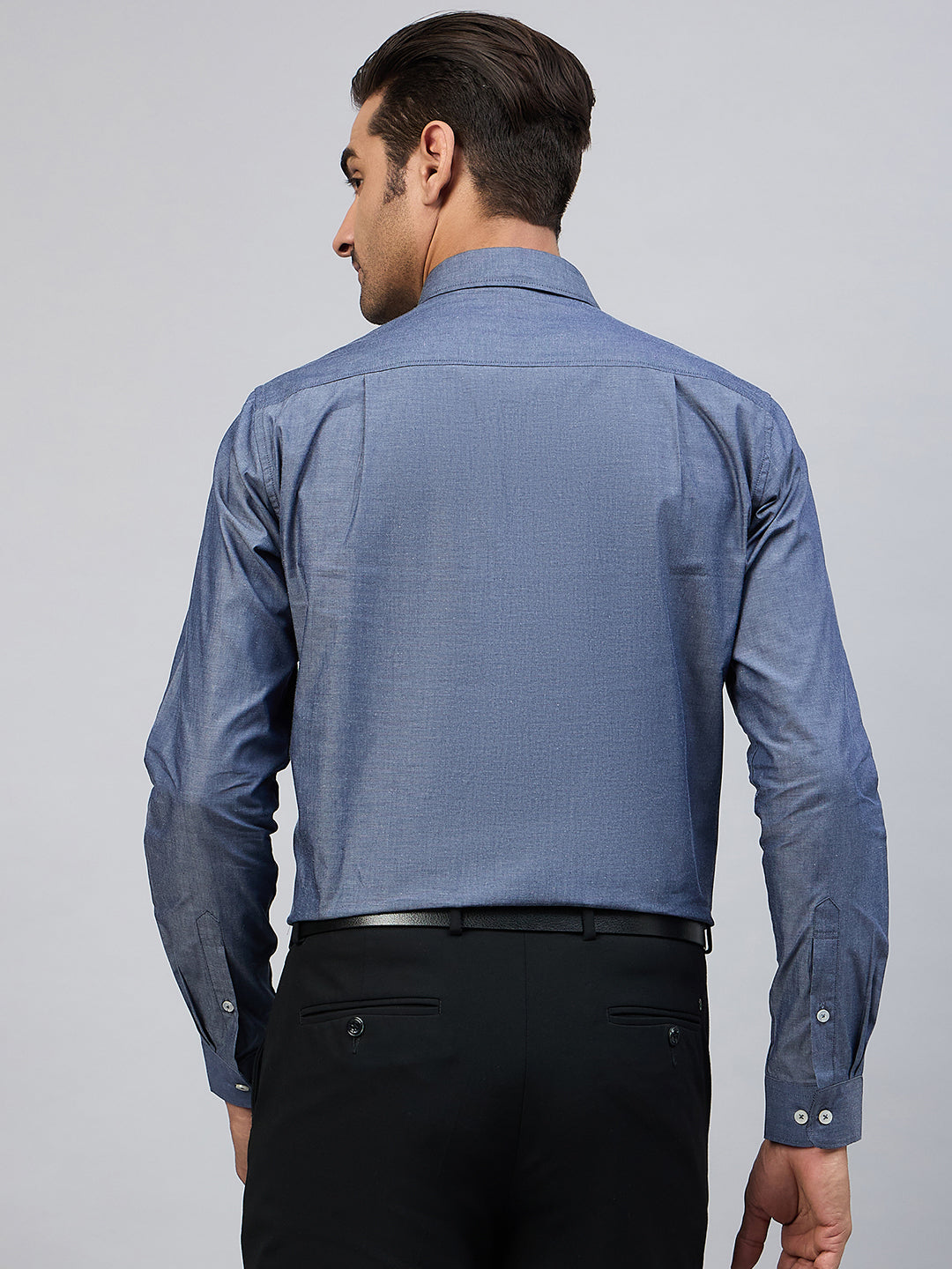 Indigo Full Sleeve Formal Shirt