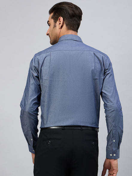 Indigo Full Sleeve Formal Shirt