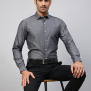 Charcoal Full Sleeve Formal Shirt