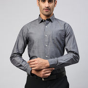 Charcoal Full Sleeve Formal Shirt