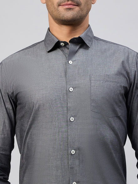 Charcoal Full Sleeve Formal Shirt